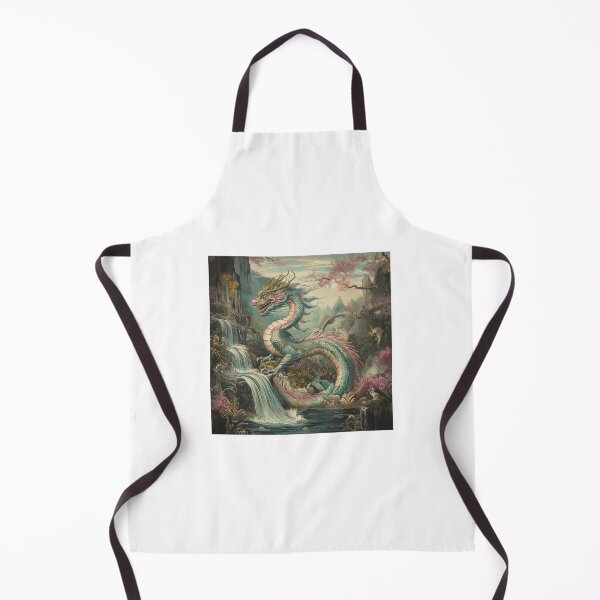 Item preview, Imperial Chinese Dragon in Traditional Nihonga style designed and sold by ACuriousshoppe.