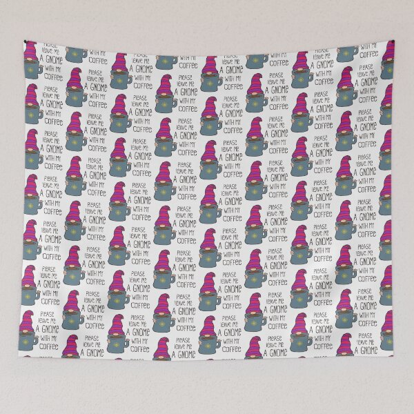 Item preview, Leave Me A Gnome With My Coffee designed and sold by colorfulcraig.