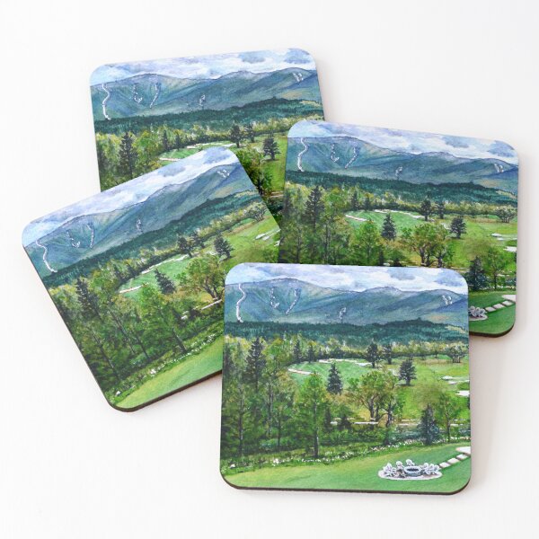 Item preview, Mt Washington view, Presidential Range, Bretton Woods, NH original watercolor  designed and sold by DeeDeeDelights.