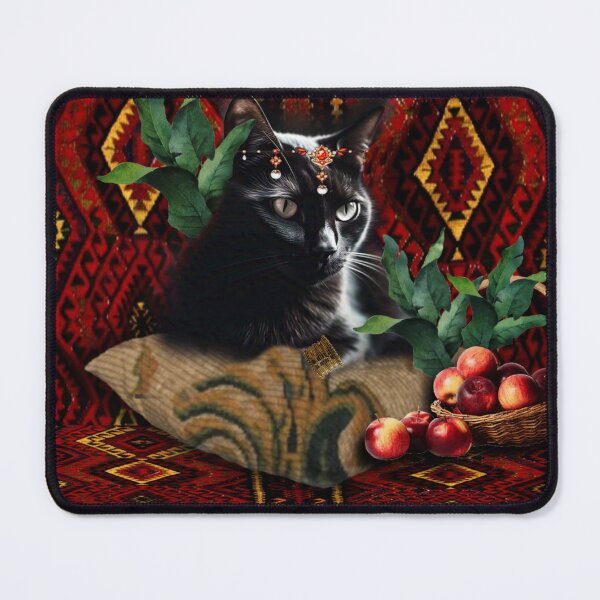 Item preview, Black Cat Apples designed and sold by Asmaa Abdul-Azim.