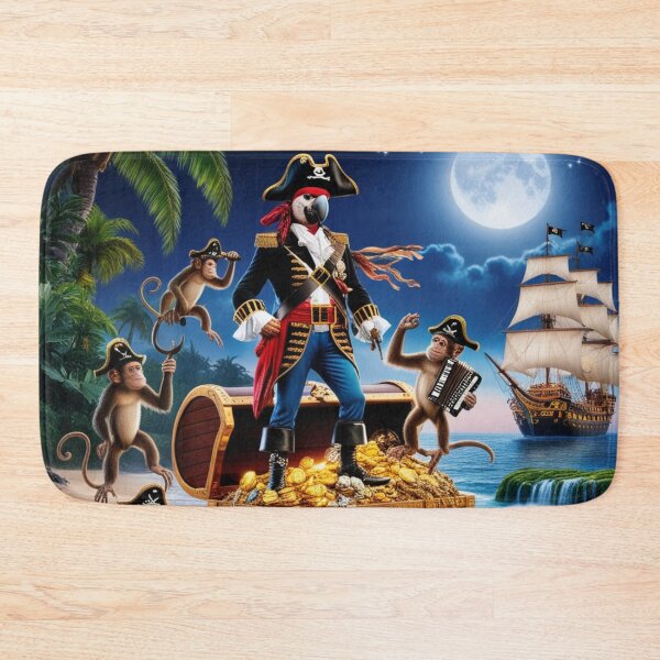 Item preview, Tropical Pirate Animals Treasure Hunt Adventure designed and sold by Dream Output .
