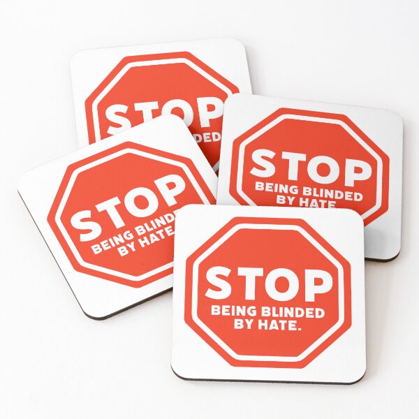Item preview, Stop being blinded by hate designed and sold by Rachel the Artist .