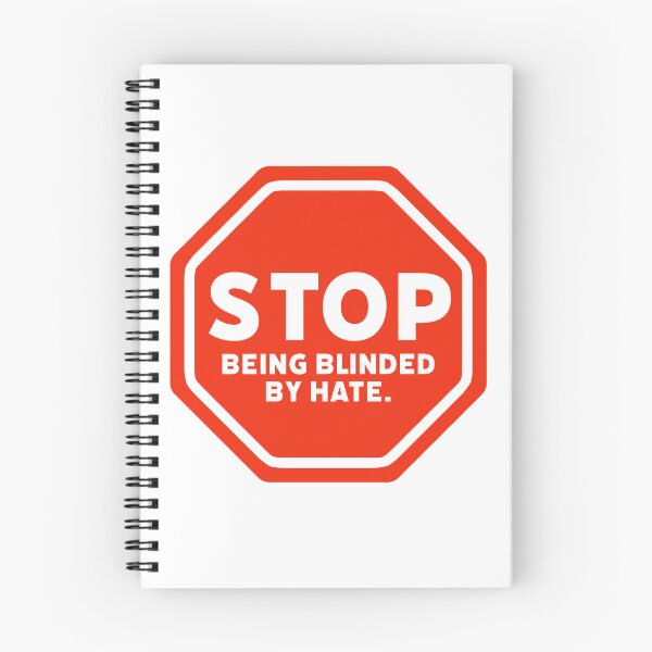 Item preview, Stop being blinded by hate designed and sold by Rachel the Artist .