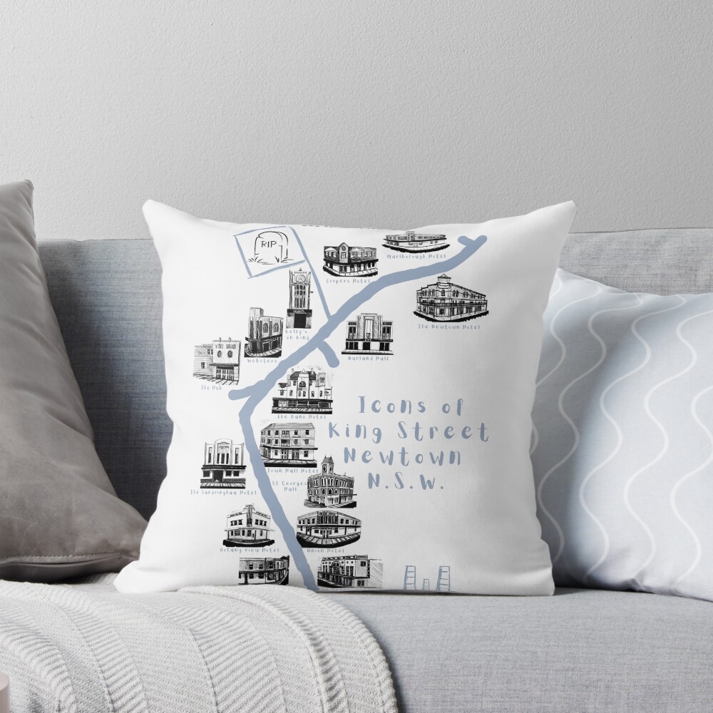 Item preview, Throw Pillow designed and sold by TheOwnerSpeaks.