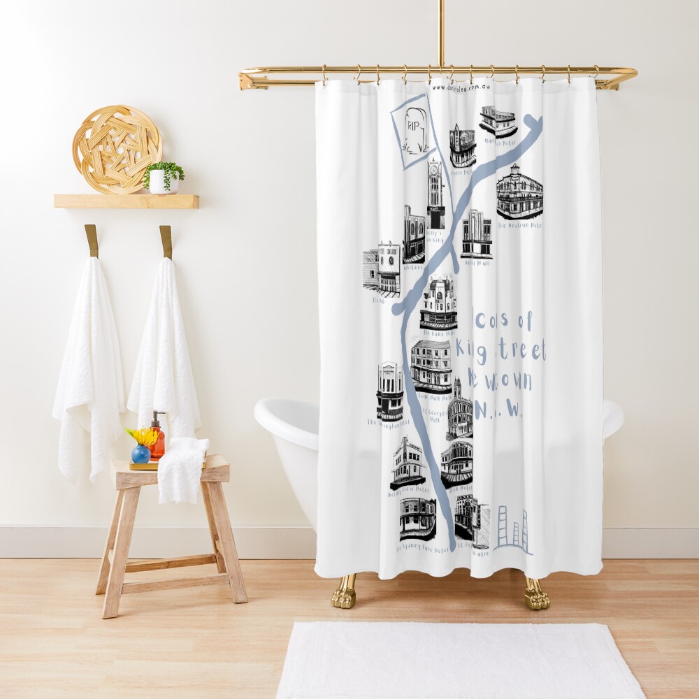 Item preview, Shower Curtain designed and sold by TheOwnerSpeaks.