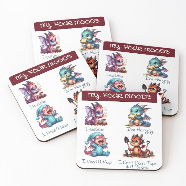 Item preview, MY 4 MOODS designed and sold by Foxlindesigns.