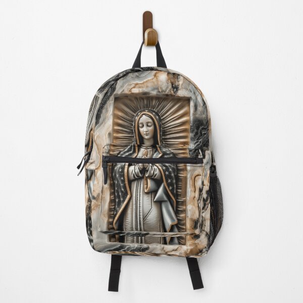 Item preview, Our Lady of Guadalupe with Marble Texture - Religious Artwork designed and sold by Nicholas Panek.