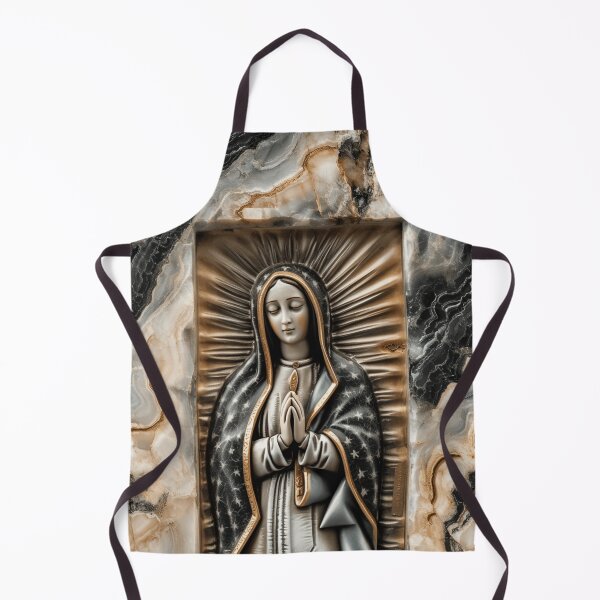 Item preview, Our Lady of Guadalupe with Marble Texture - Religious Artwork designed and sold by Nicholas Panek.