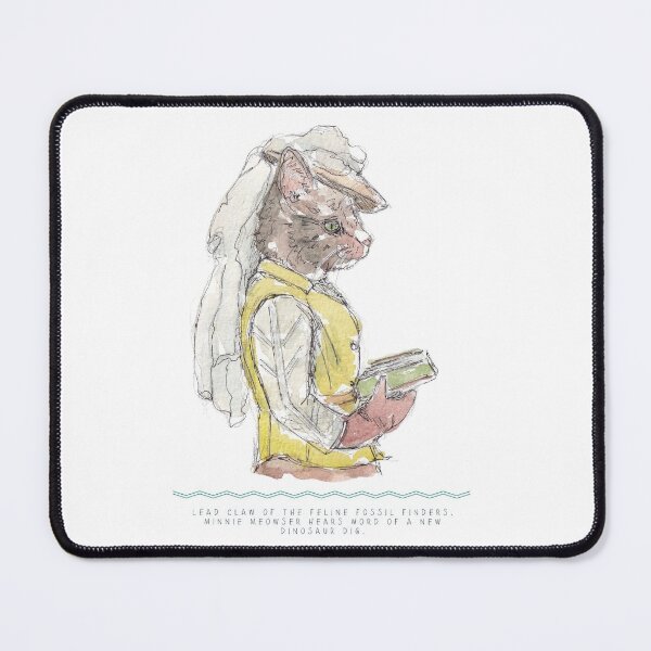 Item preview, Minnie Meowser - Cat Archaeologist designed and sold by Jen Payne.