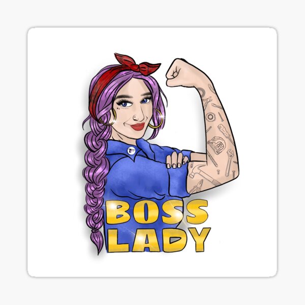 Boss Lady Sticker
