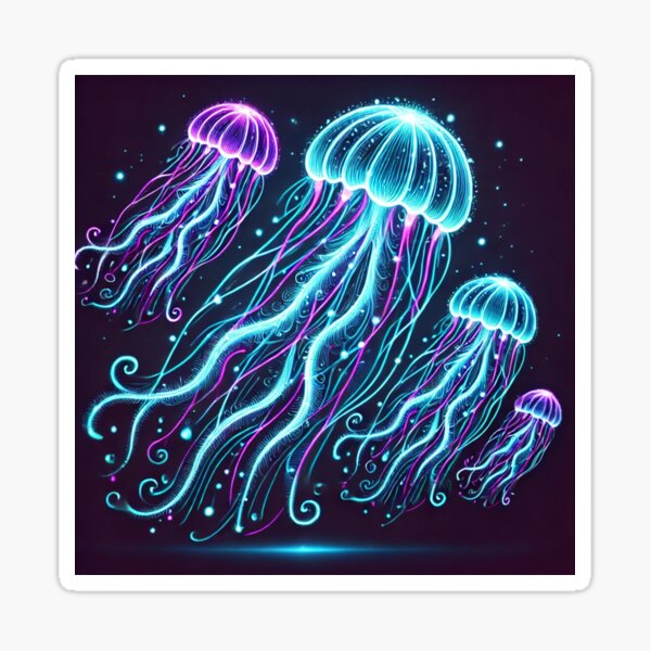 Item preview, Luminescent Jellyfish designed and sold by Porosenok.