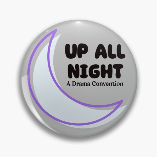 Item preview, Up All Night - 2025 UAN Con Logo designed and sold by DramaConvention.