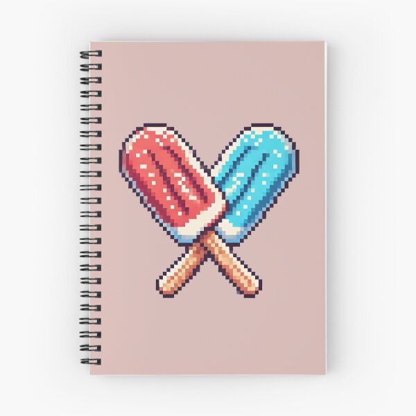 Item preview, Just Blue & Red Ice Cream Bars designed and sold by Fontible.