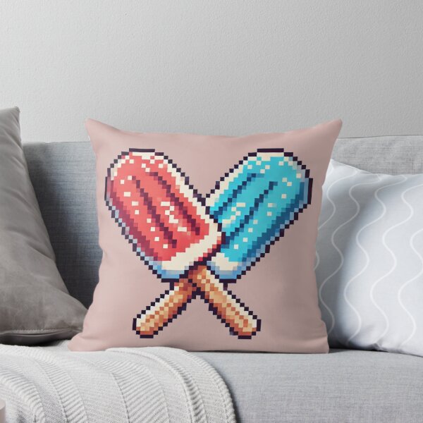 Item preview, Just Blue & Red Ice Cream Bars designed and sold by Fontible.