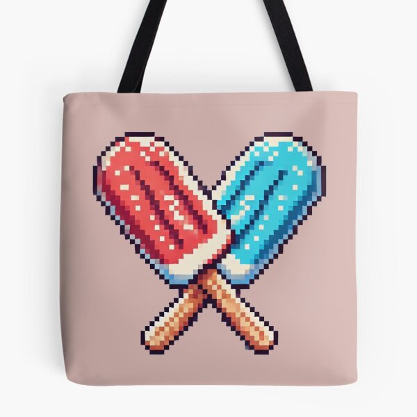 Item preview, Just Blue & Red Ice Cream Bars designed and sold by Fontible.