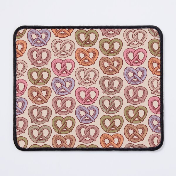 Item preview, Soft Pretzels Block Print designed and sold by Tina Bellina Designs.