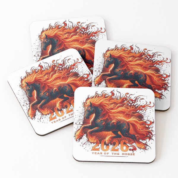 Item preview, Year of the Firey Horse 2026 designed and sold by Rob5Designs.