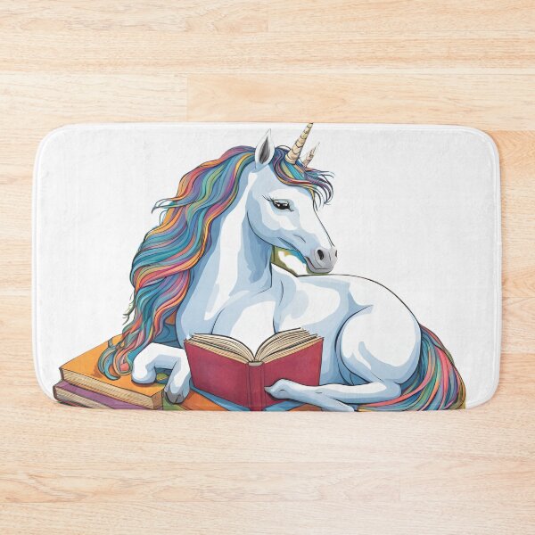 Item preview, Unicorn reading designed and sold by Ducky247.