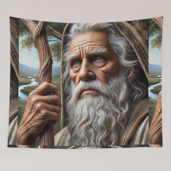 Item preview, "And Jared Lived After He Begat Enoch" – The Lineage Continues Verse: Genesis 5:17 (KJV) designed and sold by Meta2Physical.