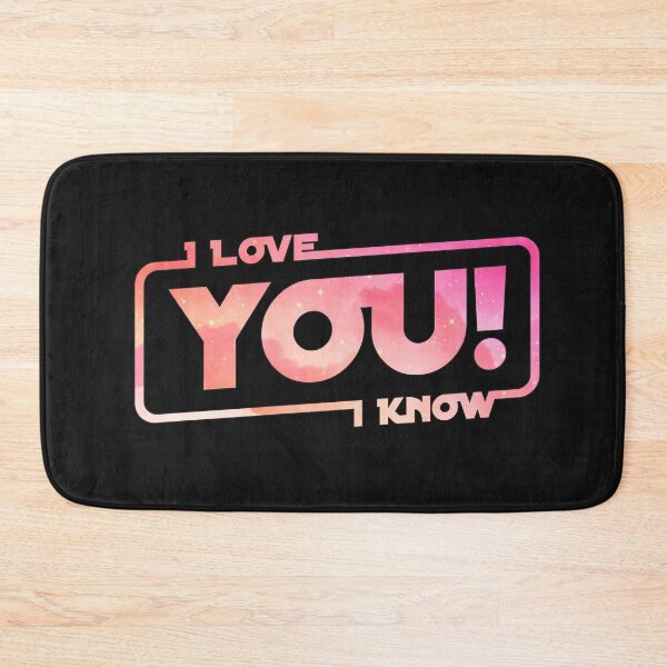 Item preview, I Love You I Know Pink Galaxy designed and sold by Cine Store Merch.
