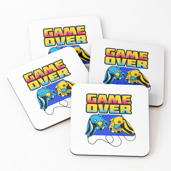 Item preview, Game Over! Retro and modern design for gamers who give it their all designed and sold by Polarisofficial.