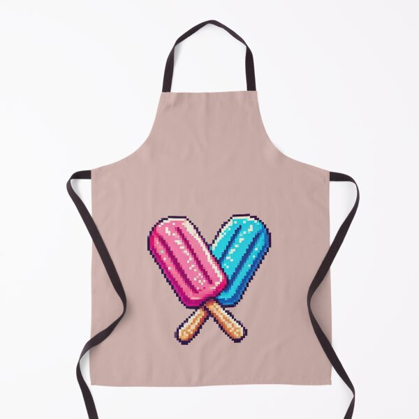 Item preview, Just Electric Blue & Neon Pink Ice Cream Bars designed and sold by Fontible.