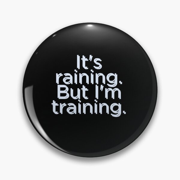 Item preview, Está lloviendo. Pero estoy entrenando. designed and sold by CrazyBYT.