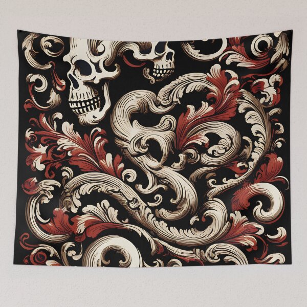 Item preview, skull pattern designed and sold by aliraweb.