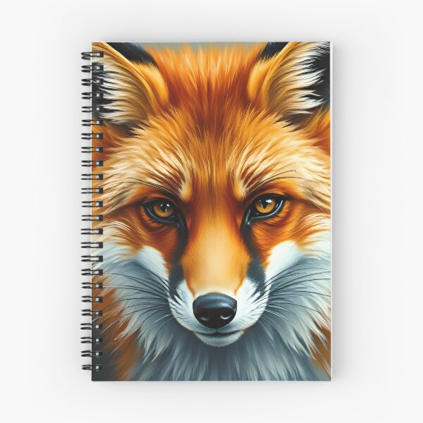 Item preview, Red Fox Oil Painting Style Nature Wildlife Conservation designed and sold by kakarikihill.