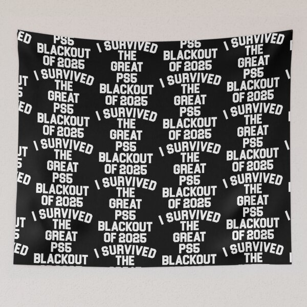 Item preview, I Survived The Great PS5 Blackout of 2025 designed and sold by acquiesce13.