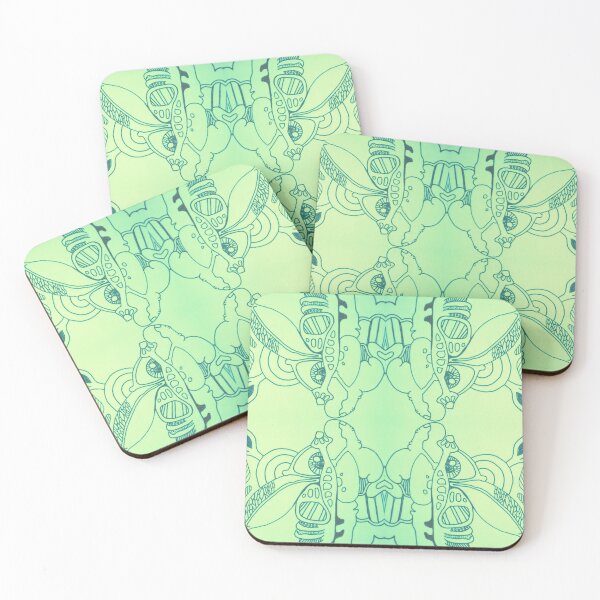Item preview, Green Eye - Hand Drawn Pattern designed and sold by soma-objects.