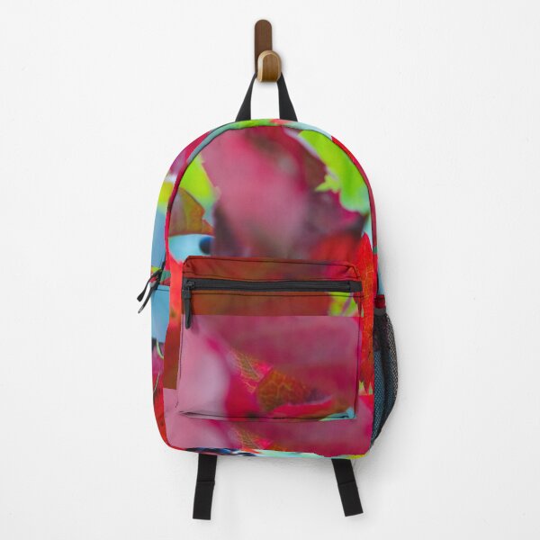 Item preview, Nature’s Fall Canvas: Vivid Red and Green designed and sold by NatsVision.