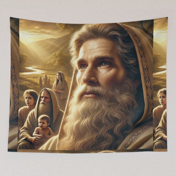 Item preview, "And Enoch Walked with God" – A Family Legacy Verse: Genesis 5:19 (KJV) designed and sold by Meta2Physical.