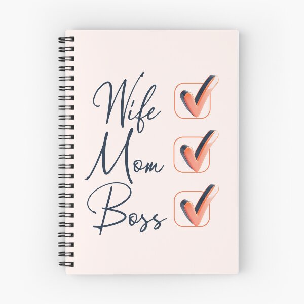 Item preview, Wife, Mom, Boss designed and sold by InspireGlow.