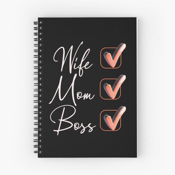 Item preview, Wife, Mom, Boss designed and sold by InspireGlow.