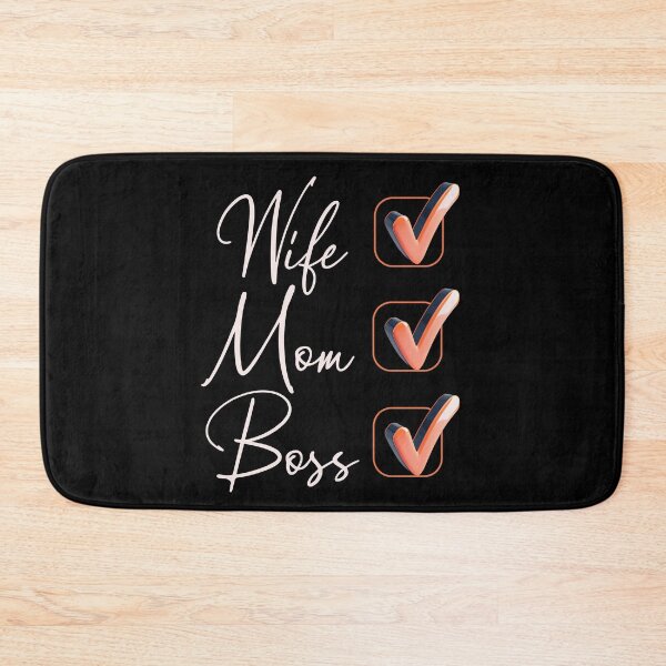 Item preview, Wife, Mom, Boss designed and sold by InspireGlow.