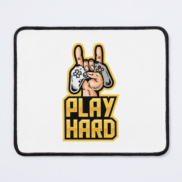 Item preview, Play Hard! Designed for gamers who don't give up designed and sold by Polarisofficial.