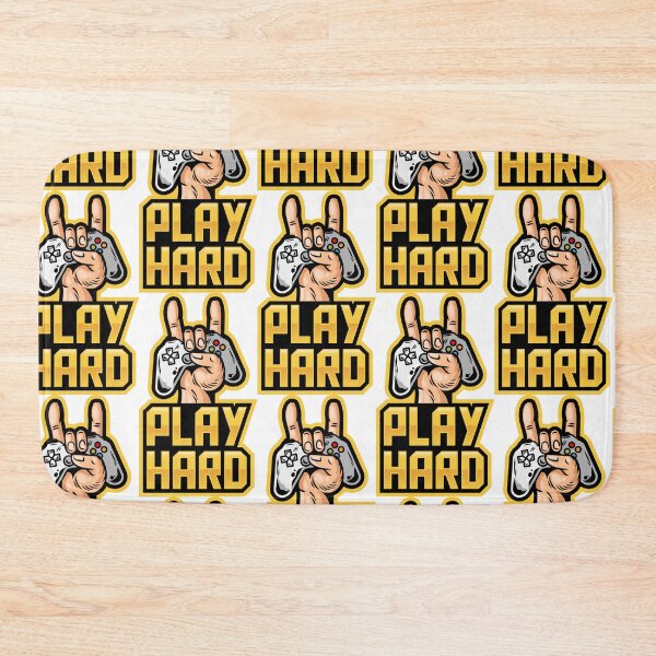 Item preview, Play Hard! Designed for gamers who don't give up designed and sold by Polarisofficial.