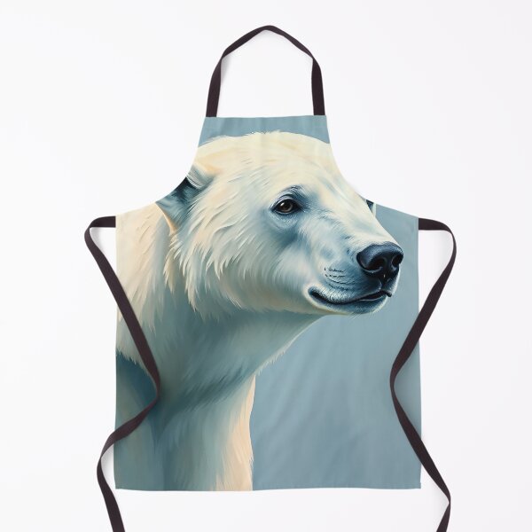 Item preview, Polar Bear Painting Style Arctic Nature Wildlife Conservation designed and sold by kakarikihill.