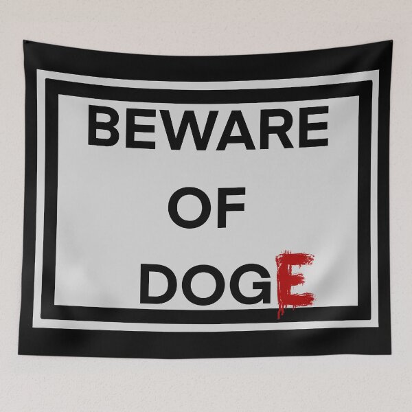 Item preview, Beware of Doge designed and sold by Inkwork Crypt.