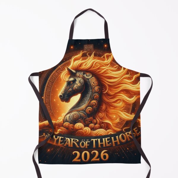 Item preview, Year of the Horse - Firey Horse 2026 designed and sold by Rob5Designs.