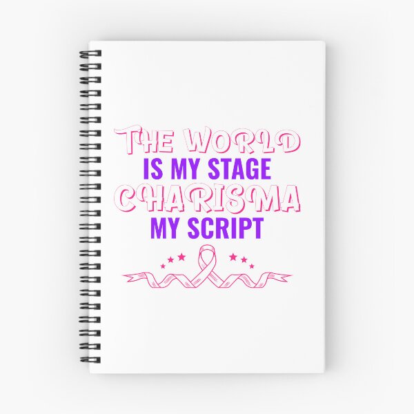 Item preview, The World Is My Stage, Charisma My Script Stoicism Charisma Self Improvement Psychology T-Shirt designed and sold by All About Merch.