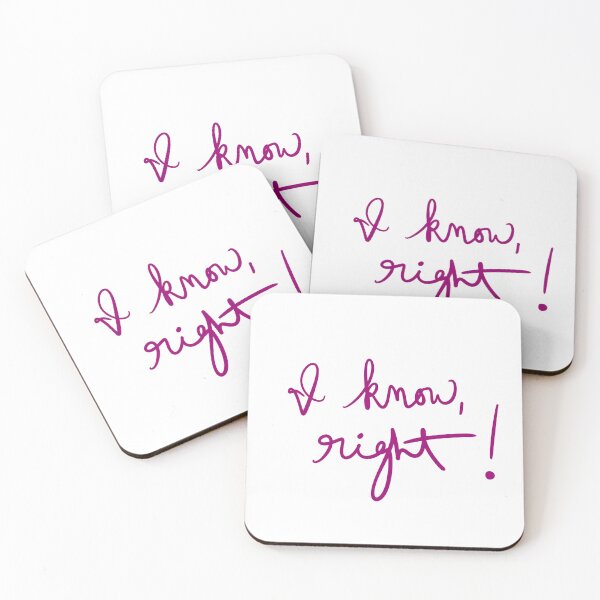 Item preview, I Know, Right! designed and sold by abeink.
