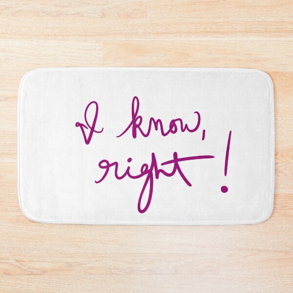 Item preview, I Know, Right! designed and sold by abeink.