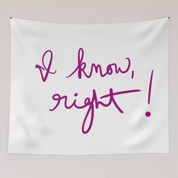 Item preview, I Know, Right! designed and sold by abeink.