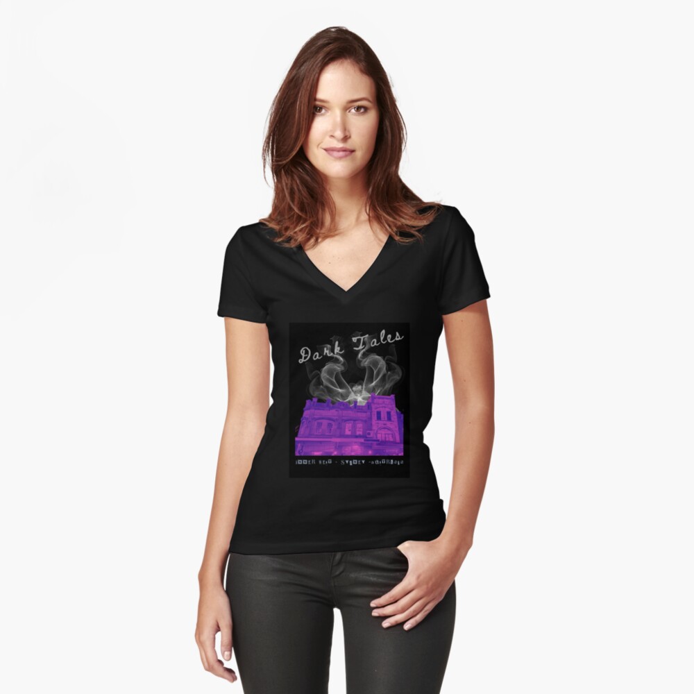 Item preview, Fitted V-Neck T-Shirt designed and sold by TheOwnerSpeaks.