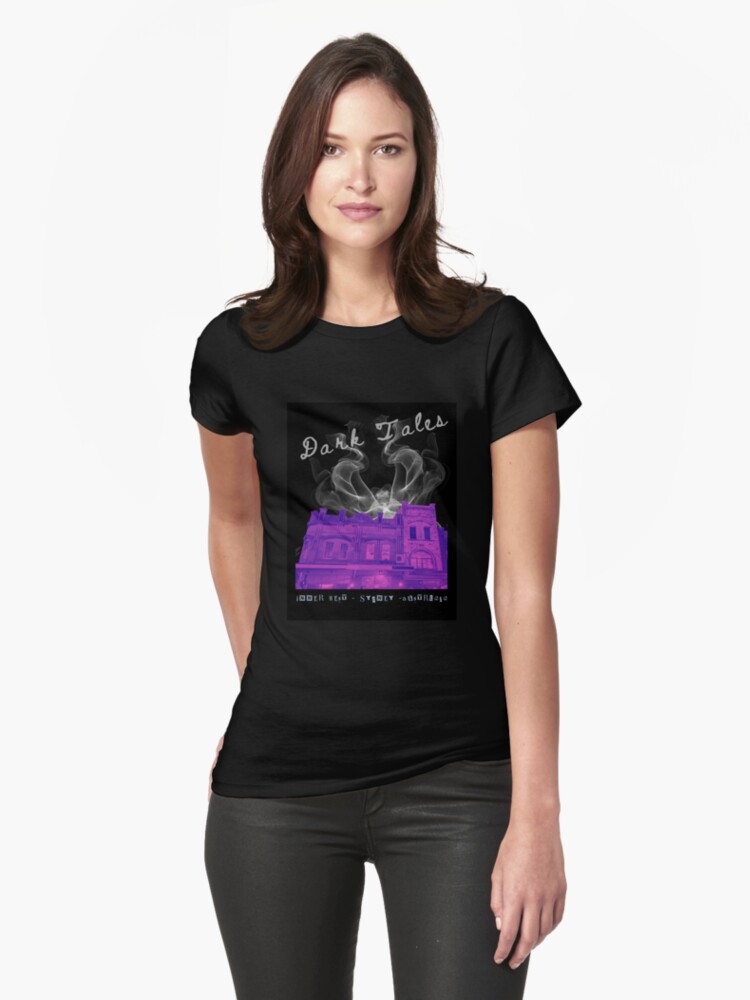 Thumbnail 1 of 3, Fitted T-Shirt, Dark Tales of Sydney's Inner West designed and sold by TheOwnerSpeaks.