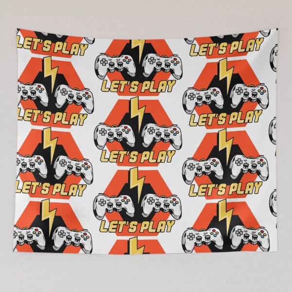 Item preview, Let's play! Power-packed design for unstoppable gamers designed and sold by Polarisofficial.