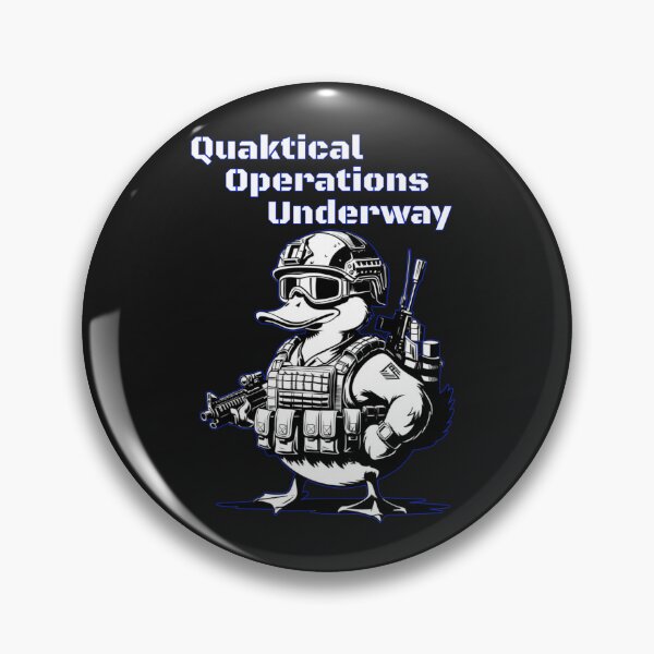 Item preview, Tactical duck graphic design designed and sold by JennyFinns.