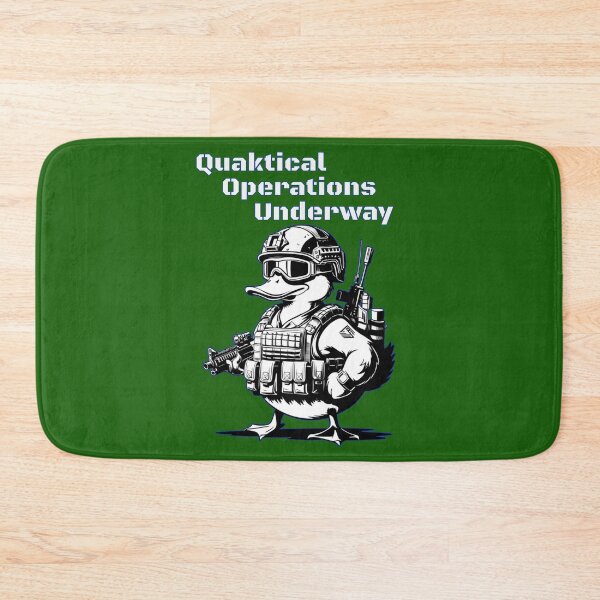 Item preview, Tactical duck graphic design designed and sold by JennyFinns.